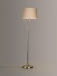 Swing Arm Floor Lamp, Nickel