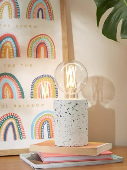 Terrazzo Bulbholder Table Lamp