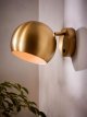 Wall Light, Antique Brass