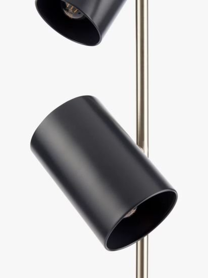 Metal Double Arm Floor Lamp