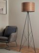 Floor Lamp, Walnut