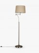 Swing Arm Floor Lamp, Nickel