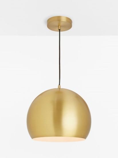 Pendant Ceiling Light, Antique Brass