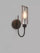 1 Arm Wall Light, Black